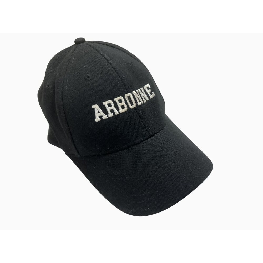 Vintage Unisex Arbonne Embroidered Classic Dad Cap Black White Baseball Cap Hat